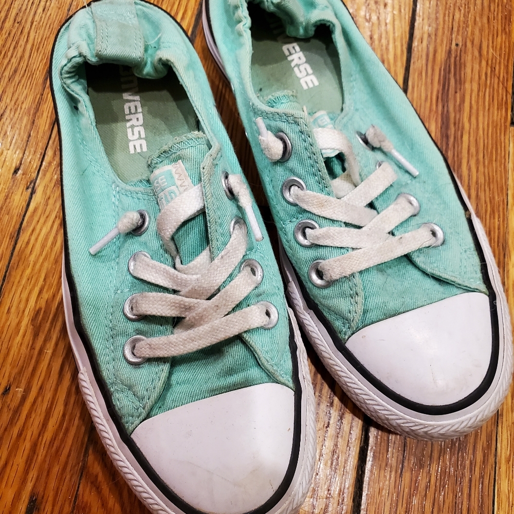 Teal Converse Women